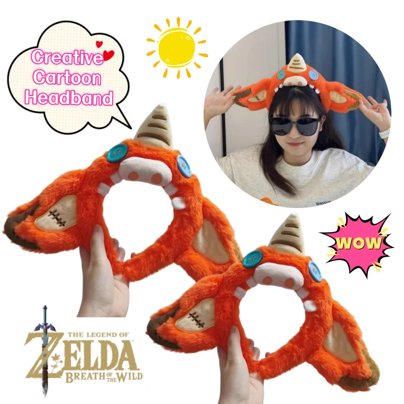 New The Legend of Zelda Headband High Color Value Creative Cartoon Face Wash Artifact Super Sweet ins Style Photo Card Headband
New The Legend of Zelda Headband High Color Value Creative Cartoon Face Wash Artifact Super Sweet ins Style Photo Card Headband