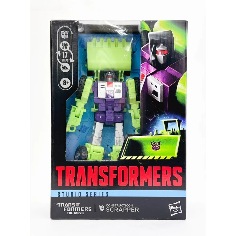 Hasbro Transformers Toys Voyager Series SS86 Scraper Action Robot Character Desktop Ornaments Boys Gift Collection
Hasbro Transformers Toys Voyager Series SS86 Scraper Action Robot Character Desktop Ornaments Boys Gift Collection