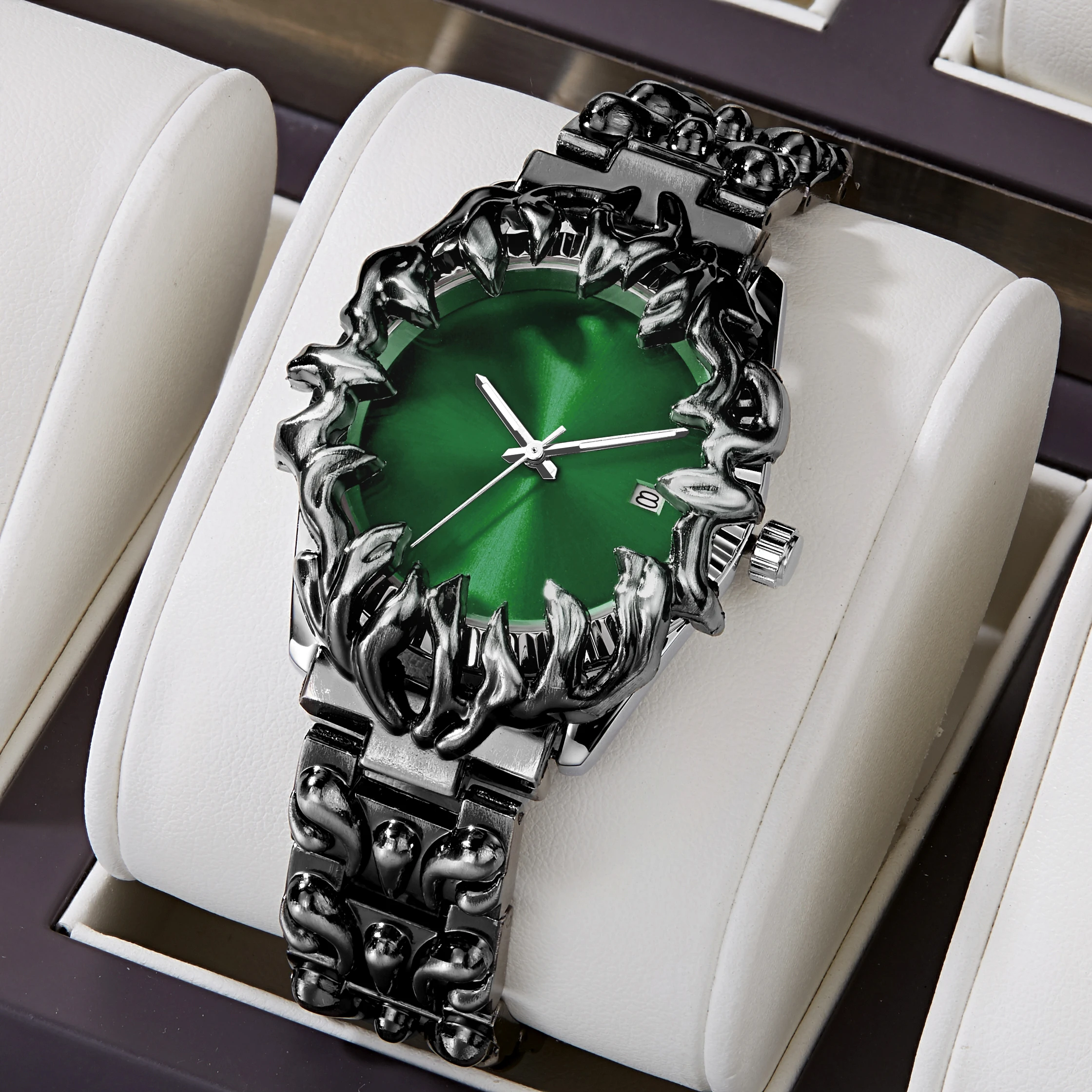 NEW Medieval Old Style Watch Men Creative Design Steel Waterpoof High Quality Unique Style Fashion Quartz Wrist Watch for Men
NEW Medieval Old Style Watch Men Creative Design Steel Waterpoof High Quality Unique Style Fashion Quartz Wrist Watch for Men