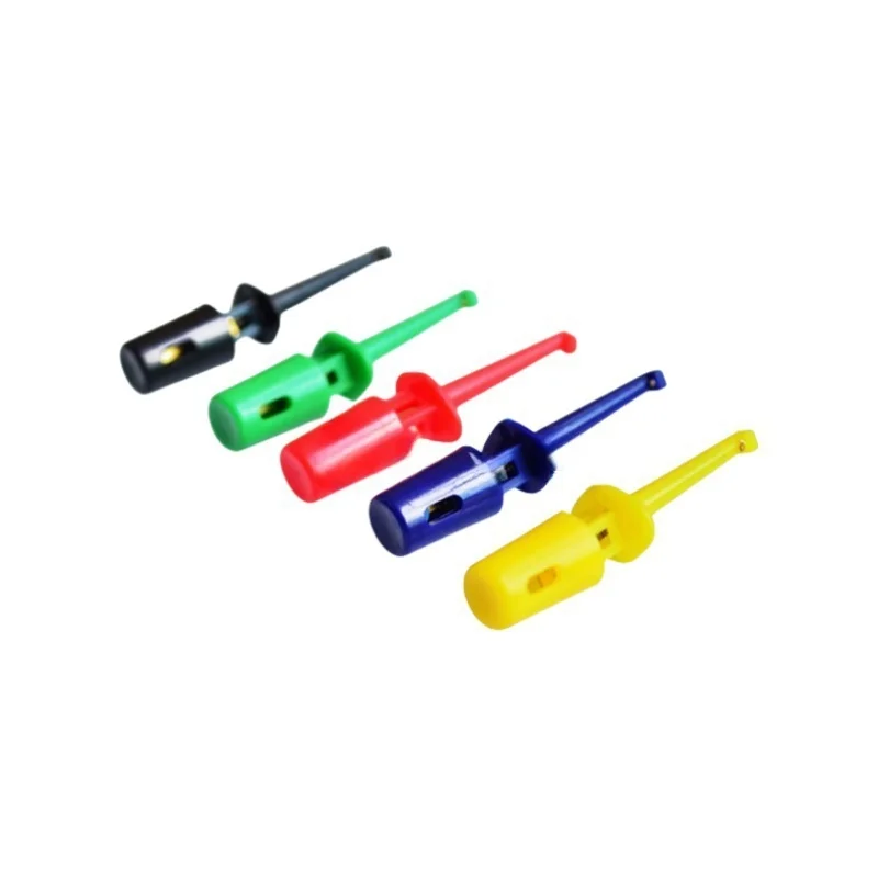 Test Hooks Test Clips Available in Five Colors: Black Red Yellow Green Blue
Test Hooks Test Clips Available in Five Colors: Black Red Yellow Green Blue