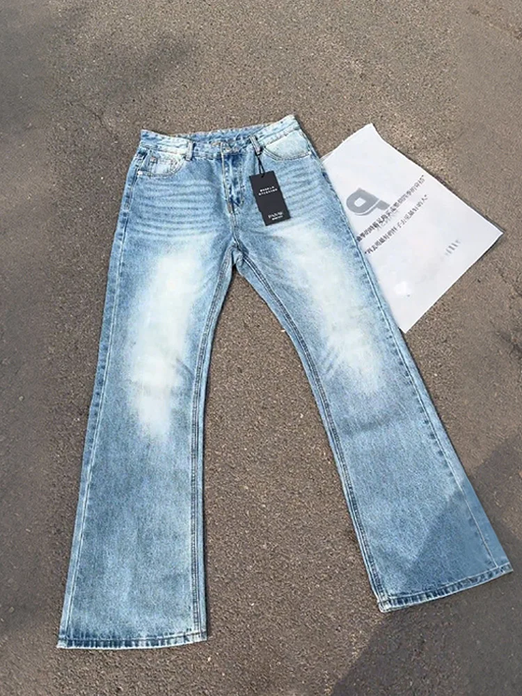 Heavy Du Waed Blue Jeans Men's Summer American High Street Vibe High Waist Straight Leg Micro Flare Pants CleanFit
Heavy Du Waed Blue Jeans Men's Summer American High Street Vibe High Waist Straight Leg Micro Flare Pants CleanFit
