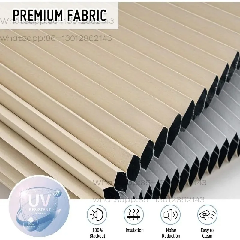 Motorized Honeycomb Skylight Blinds, Remote Control Blackout Thermal Insulation Anti-UV Window Shades for Balcony Roof Window
Motorized Honeycomb Skylight Blinds, Remote Control Blackout Thermal Insulation Anti-UV Window Shades for Balcony Roof Window