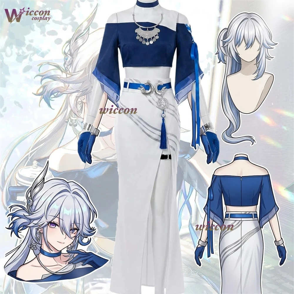 Honkai: Star Rail x ChaPanda Collaboration Hsr General Yao Guang Cosplay Costumes wig Full Set Sexy Outfit Dress Halloween Women
Honkai: Star Rail x ChaPanda Collaboration Hsr General Yao Guang Cosplay Costumes wig Full Set Sexy Outfit Dress Halloween Women
