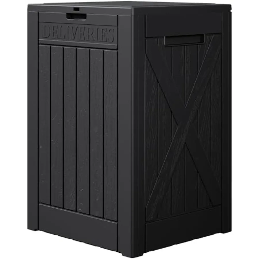 48 Gallon Package Delivery Box Outdoor Secure Lockable, Waterproof Deck Box PP Material Storage Container for Porch, Deck,48 Ga
48 Gallon Package Delivery Box Outdoor Secure Lockable, Waterproof Deck Box PP Material Storage Container for Porch, Deck,48 Ga