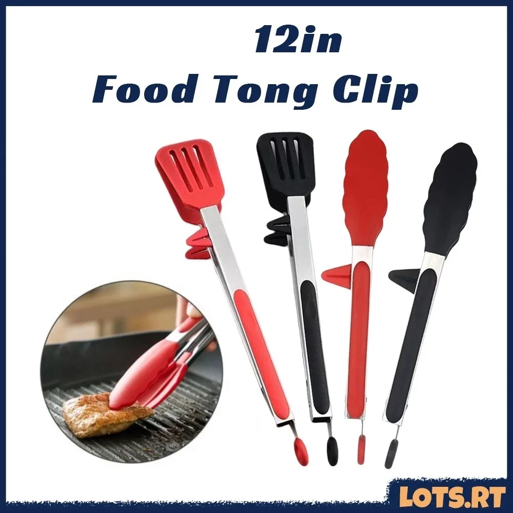 12in Non Stick Cooking Serving Tongs Kitchen Tongs Silicone Food Tongs For BBQ Salad Steak Pasta Spaghetti Noodles
12in Non Stick Cooking Serving Tongs Kitchen Tongs Silicone Food Tongs For BBQ Salad Steak Pasta Spaghetti Noodles