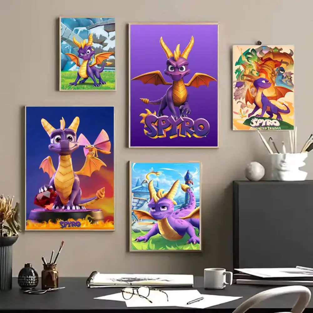 Poster HD Art Poster for Home Bar Cafe Decor DIY Vintage Print for Office Home on the Wall S-Spyro R-Reignited T-Trilogy
Poster HD Art Poster for Home Bar Cafe Decor DIY Vintage Print for Office Home on the Wall S-Spyro R-Reignited T-Trilogy