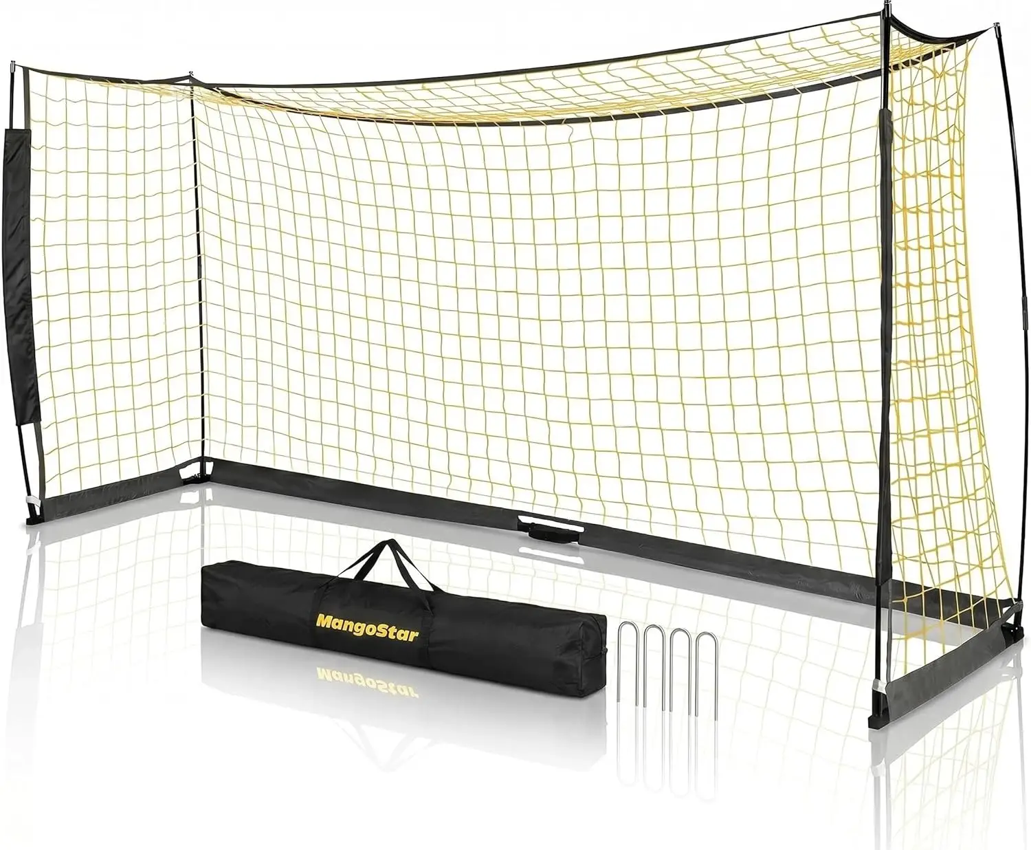 Garvee 182 x 365 cm Soccer Goal & Rebounder, Professional Foldable Net with Stable Steel Frame Training Equipment for Kids Adults Outdoor Indoor Use
Garvee 182 x 365 cm Soccer Goal & Rebounder, Professional Foldable Net with Stable Steel Frame Training Equipment for Kids Adults Outdoor Indoor Use
