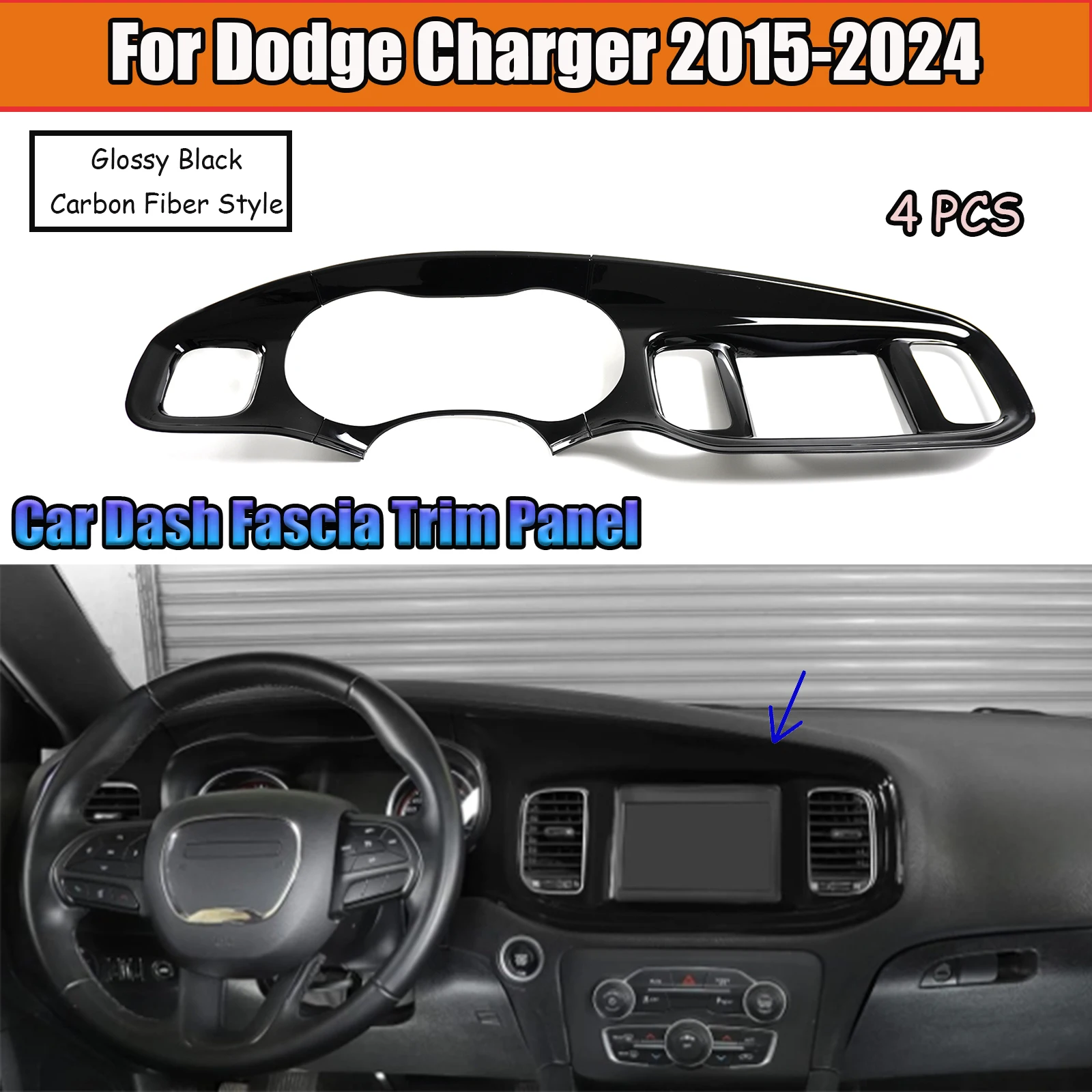 Для Dodge Charger 2015 2016-2024 автомобильная панель отделки приборной панели центральная консоль доска глянцевый черный/углеродное волокно стильные аксессуары
Для Dodge Charger 2015 2016-2024 автомобильная панель отделки приборной панели центральная консоль доска глянцевый черный/углеродное волокно стильные аксессуары