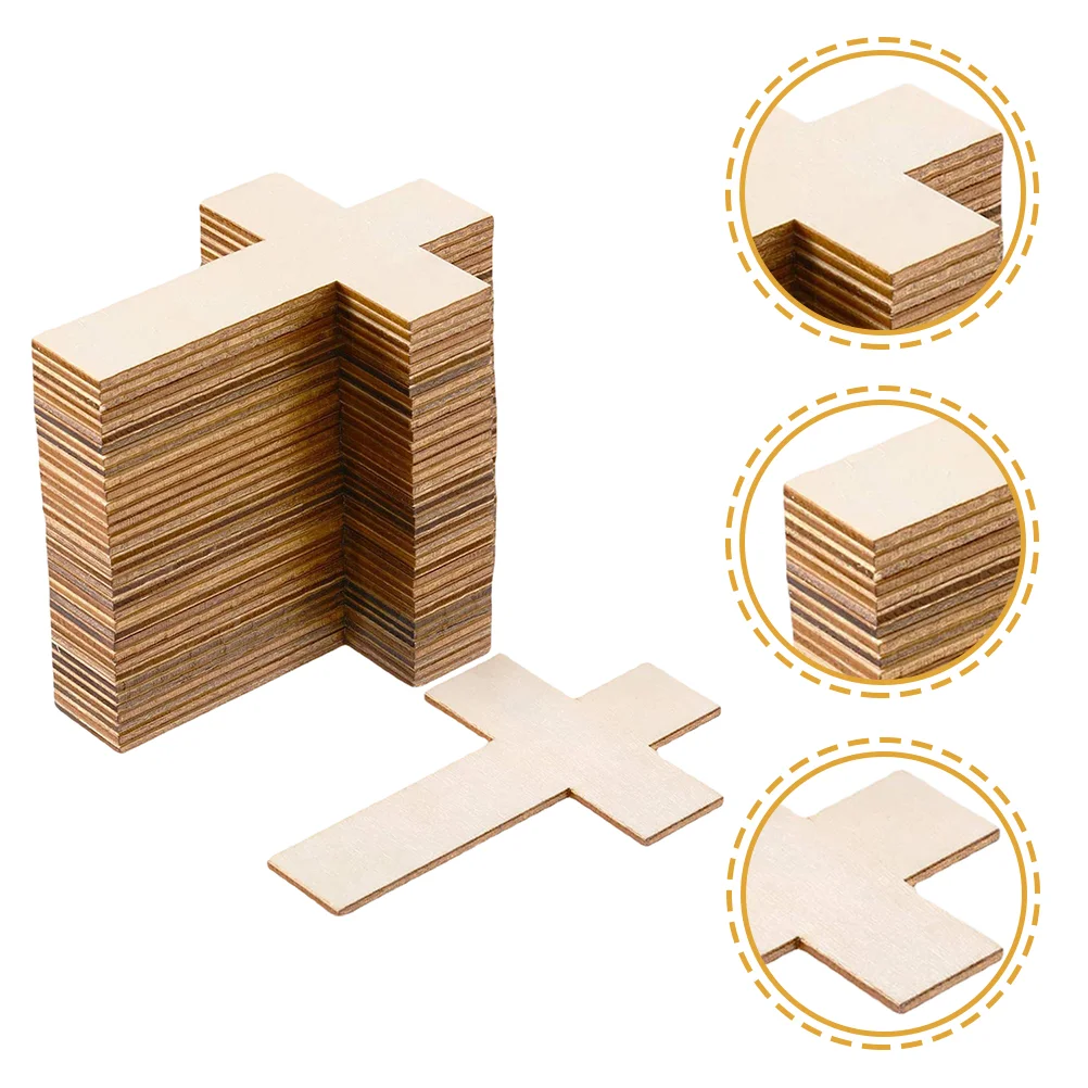 50 Pcs Unfinished Wooden Cross Cutouts Craft Toys Kids Hand Painted Decorations Creative Graffiti Wood Chips Natural Slices
50 Pcs Unfinished Wooden Cross Cutouts Craft Toys Kids Hand Painted Decorations Creative Graffiti Wood Chips Natural Slices