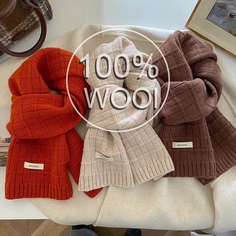 Роскошный зимний шарф из 100% шерсти для женщин и мужчин, теплая вязаная массивная шаль, длинный шарф без катышков, теплые кашемировые шарфы, шейный платок
Роскошный зимний шарф из 100% шерсти для женщин и мужчин, теплая вязаная массивная шаль, длинный шарф без катышков, теплые кашемировые шарфы, шейный платок