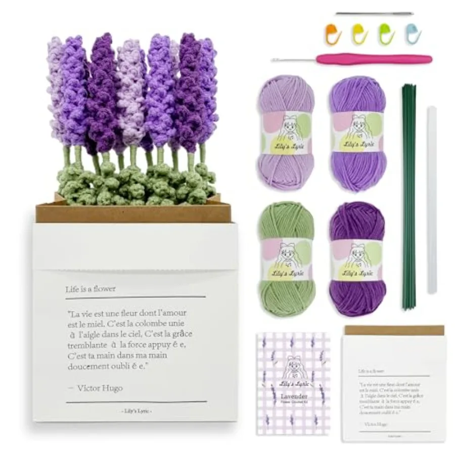 Flower Crochet Kit Flower with Paper Bag Step-by-Step Video Tutorial for Adults Teenagers Craft Gift Idea DIY Home Decoration P
Flower Crochet Kit Flower with Paper Bag Step-by-Step Video Tutorial for Adults Teenagers Craft Gift Idea DIY Home Decoration P