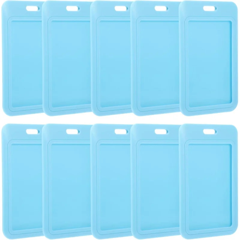 10pcs Sliding Id Card Holder Badge Protector Pouch, Light Blue Plastic Sleeve with Window for Office and School
10pcs Sliding Id Card Holder Badge Protector Pouch, Light Blue Plastic Sleeve with Window for Office and School