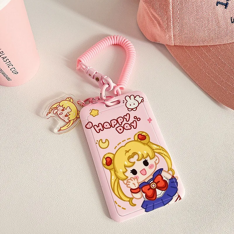 Kawaii Sailor Moon Keychain Case Cartoon Sliding Holder Student Meal Card Bus Card Lady ID Card Credit Holder
Kawaii Sailor Moon Keychain Case Cartoon Sliding Holder Student Meal Card Bus Card Lady ID Card Credit Holder