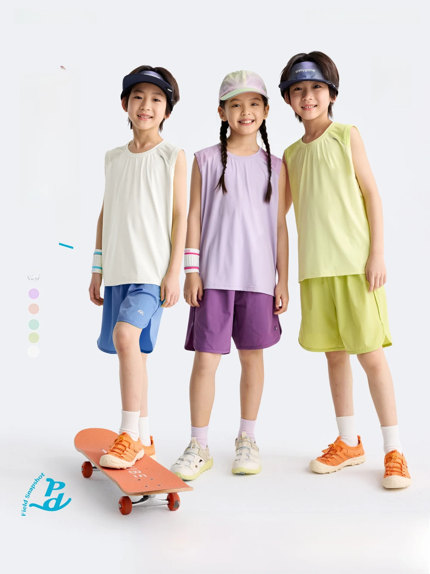 Quick Dry Gruvi Diary Kids Sports Set Sleeveless Vest Shorts Two Piece Set for Boys And Girls Summer Outfit Children's Clothing
Quick Dry Gruvi Diary Kids Sports Set Sleeveless Vest Shorts Two Piece Set for Boys And Girls Summer Outfit Children's Clothing