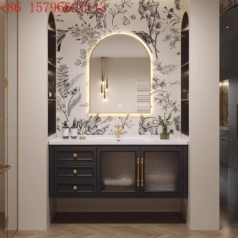 Ceramic basin, bathroom cabinet, oak washstand, smart bathroom, face wash basin cabinet combination
Ceramic basin, bathroom cabinet, oak washstand, smart bathroom, face wash basin cabinet combination