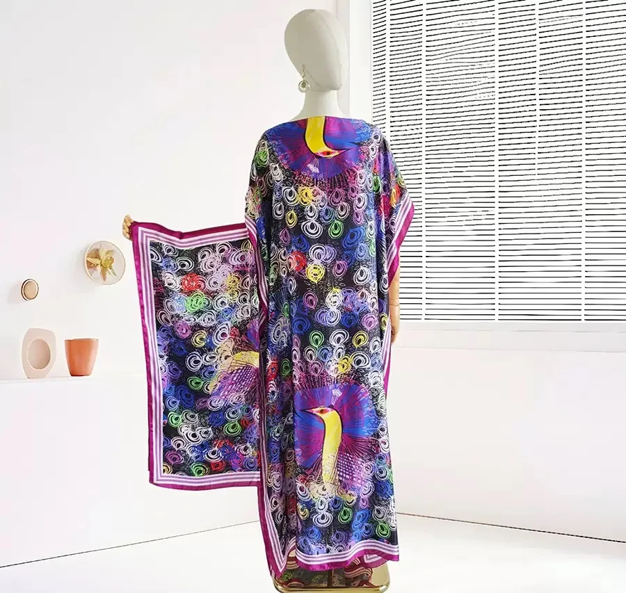 African Print Casual Dress Women's Short Sleeve Printed Maxi Dress Loose Fit Dress Oversized Boho Summer Fashion Kaftan Dress
African Print Casual Dress Women's Short Sleeve Printed Maxi Dress Loose Fit Dress Oversized Boho Summer Fashion Kaftan Dress