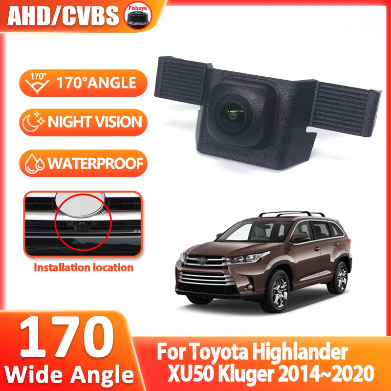 Front View camera For Toyota Highlander XU50 Kluger 2014 2015 2016 2017 2018 2019 2020 HD Night Vision Parking LOGO Front Camera
Front View camera For Toyota Highlander XU50 Kluger 2014 2015 2016 2017 2018 2019 2020 HD Night Vision Parking LOGO Front Camera