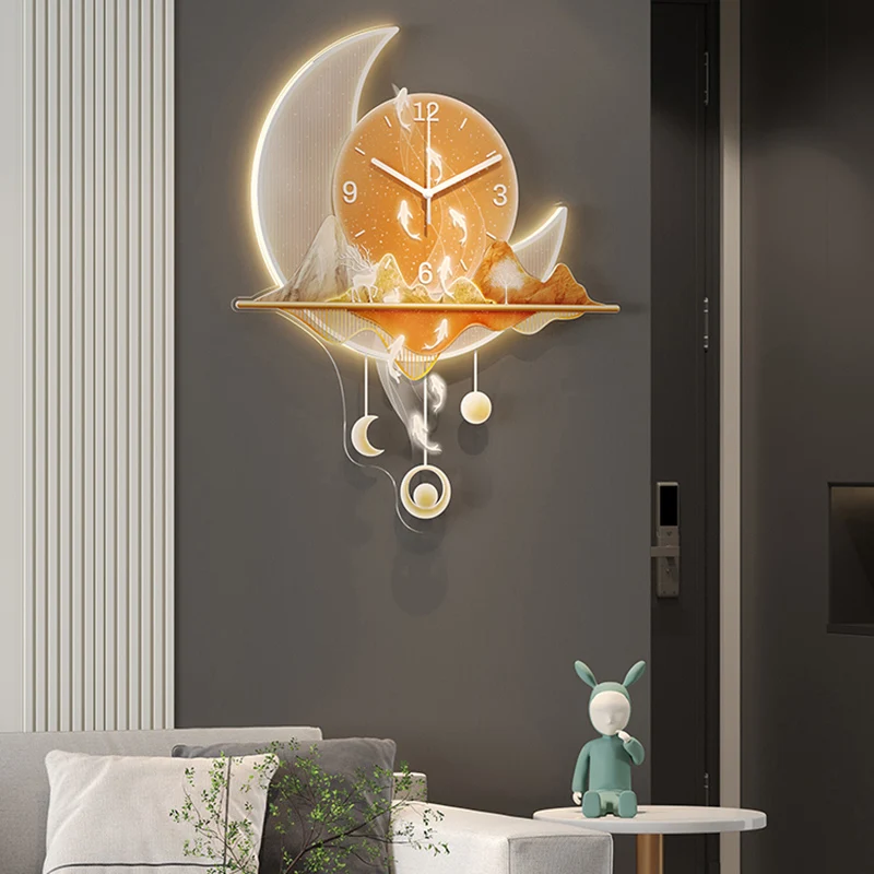 Silent Big Size Wall Clock Living Room Illuminated Kitchen Large 3d Wall Clock Stylish Art Mural Reloj De Pared Home Decor
Silent Big Size Wall Clock Living Room Illuminated Kitchen Large 3d Wall Clock Stylish Art Mural Reloj De Pared Home Decor