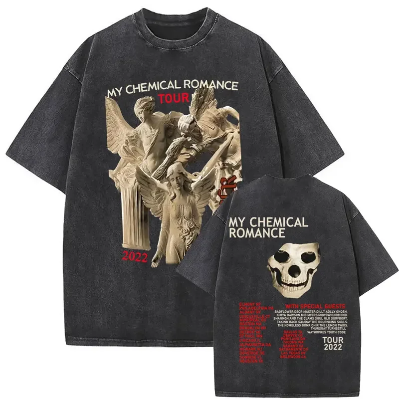 Ограниченная стирка, оригинальная Мужская футболка с надписью «My Chemical Romance», футболки с песочными часами MCR 2022, мужские футболки большого размера в стиле хип-хоп
Ограниченная стирка, оригинальная Мужская футболка с надписью «My Chemical Romance», футболки с песочными часами MCR 2022, мужские футболки большого размера в стиле хип-хоп