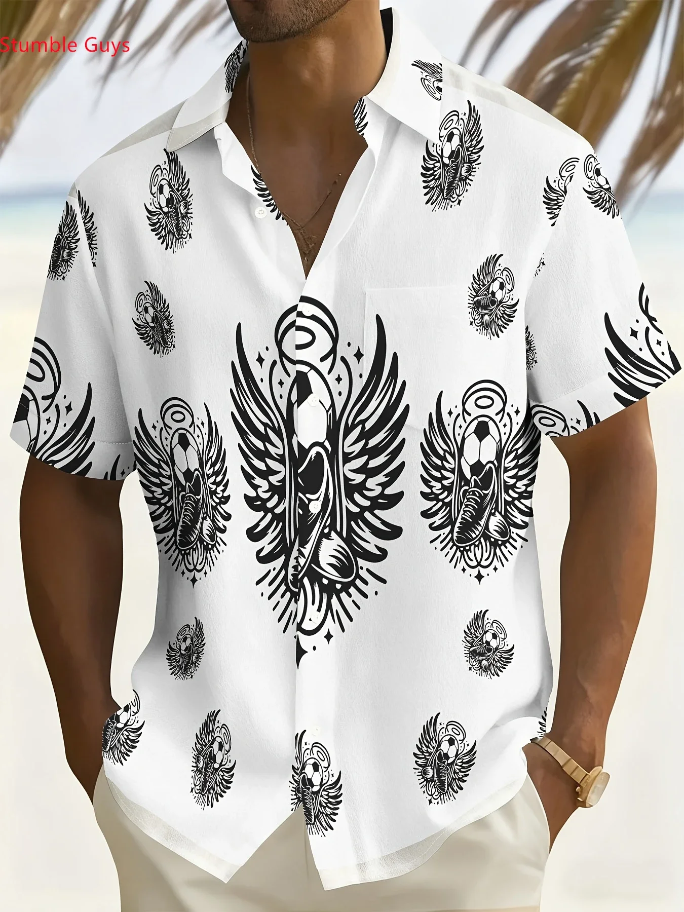 Summer Casual Tropical Shirt Men HawaiianMan Women Short Sleeve Fashion Print Breathable Beach Party Tops
Summer Casual Tropical Shirt Men HawaiianMan Women Short Sleeve Fashion Print Breathable Beach Party Tops