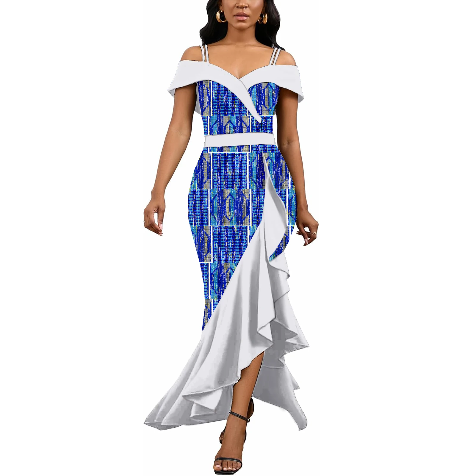 Dashiki Dresses for Women African Attire Kente Print Cloth Ankara Dress for Gown Party Wedding
Dashiki Dresses for Women African Attire Kente Print Cloth Ankara Dress for Gown Party Wedding