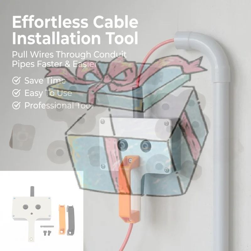 Wire Puller Heavy-Duty Handheld Wiring Tools Wire Tugger For Electrician For Pipe Narrow Spaces Wall Underground Data Center
Wire Puller Heavy-Duty Handheld Wiring Tools Wire Tugger For Electrician For Pipe Narrow Spaces Wall Underground Data Center