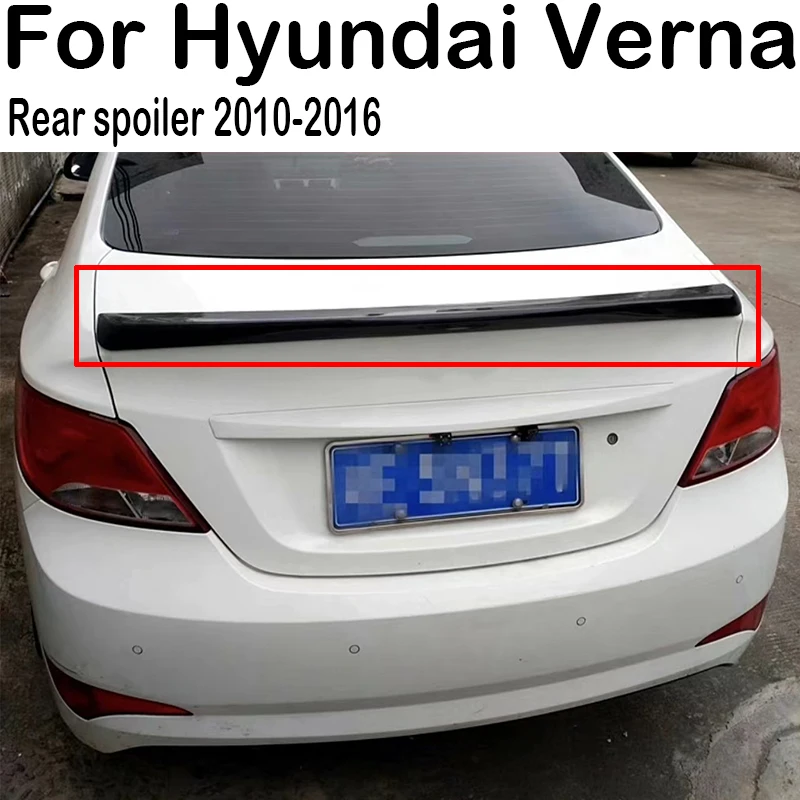 For 2010 2011 2012 2013 2014 2015 2016 Hyundai Verna Car Rear Trunk Lid Boot Car Spoiler Wings Tuning Exterior Accessories
For 2010 2011 2012 2013 2014 2015 2016 Hyundai Verna Car Rear Trunk Lid Boot Car Spoiler Wings Tuning Exterior Accessories