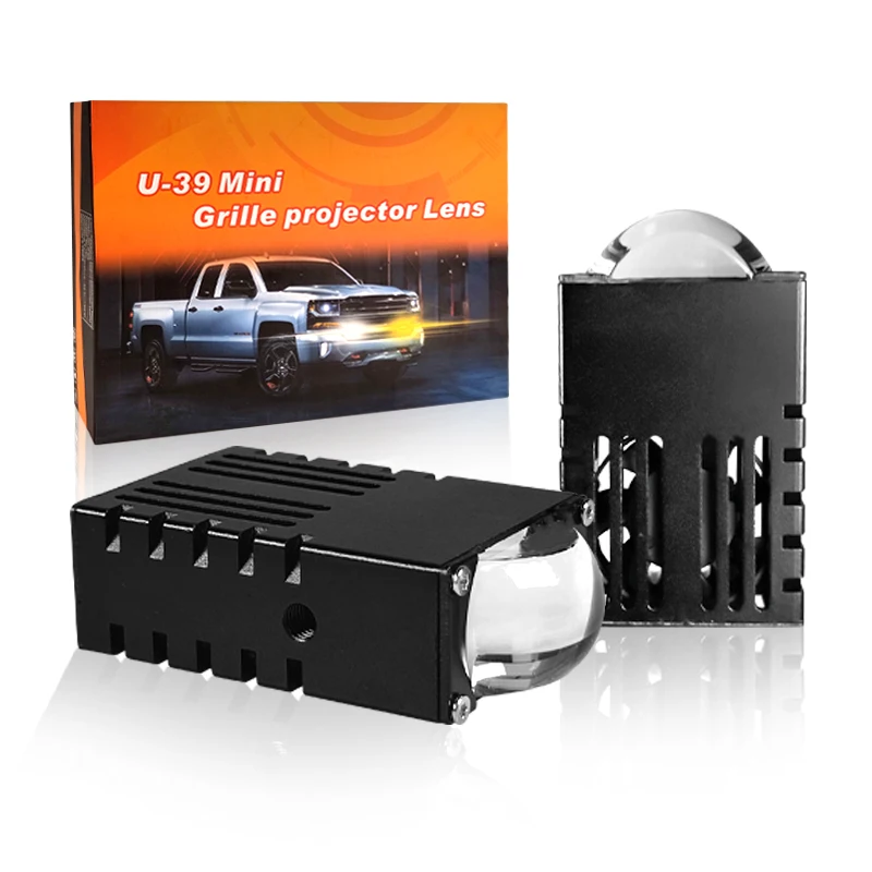 New yellow and white two-color ultra-thin car grille light motorcycle external spotlight running light
New yellow and white two-color ultra-thin car grille light motorcycle external spotlight running light