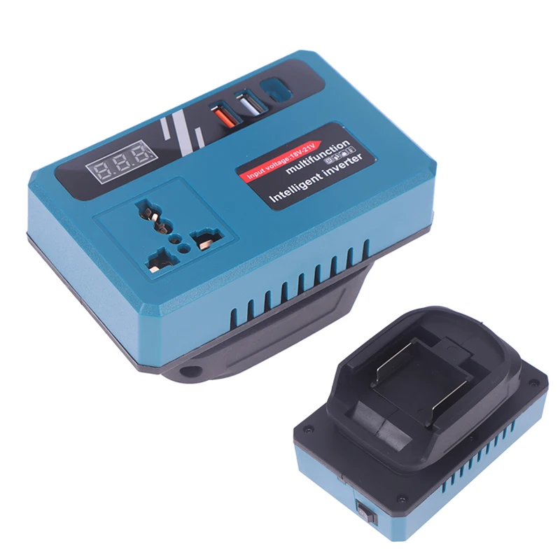 New 1 Piece For 18V Battery DC18V/21V To 220V AC Power Station Generator Battery Inverter NEW Power Supply Inverter
New 1 Piece For 18V Battery DC18V/21V To 220V AC Power Station Generator Battery Inverter NEW Power Supply Inverter