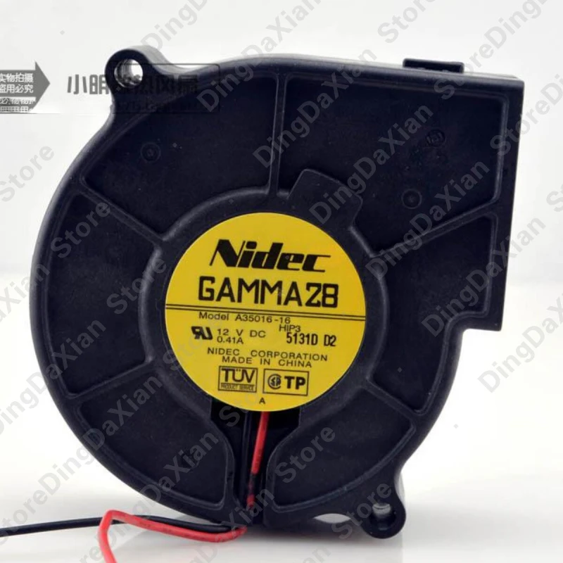 X 1PCS For Nidec A35016-16 | 12V 0.41A | 7.5CM | Projector Turbo Blower Cooling Fan
X 1PCS For Nidec A35016-16 | 12V 0.41A | 7.5CM | Projector Turbo Blower Cooling Fan