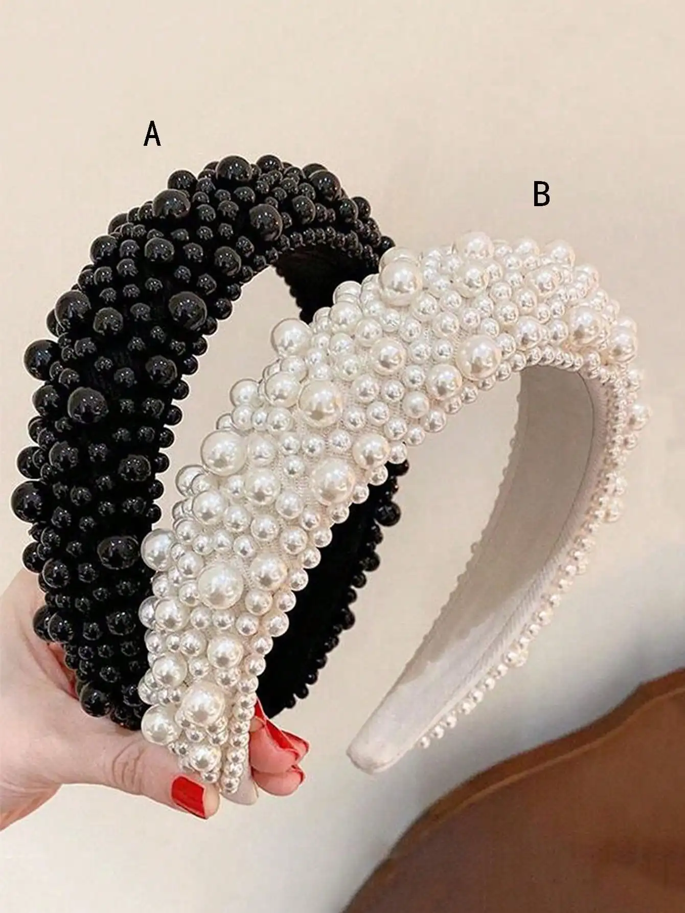 1pc Baroque Sponge Faux Pearl Handmade Headband, Luxury Fashion Wide Hairband Formal Occasions Tiaras,Hairband,Hair Hoop,Hair AccessoriesHeadbands
1pc Baroque Sponge Faux Pearl Handmade Headband, Luxury Fashion Wide Hairband Formal Occasions Tiaras,Hairband,Hair Hoop,Hair AccessoriesHeadbands