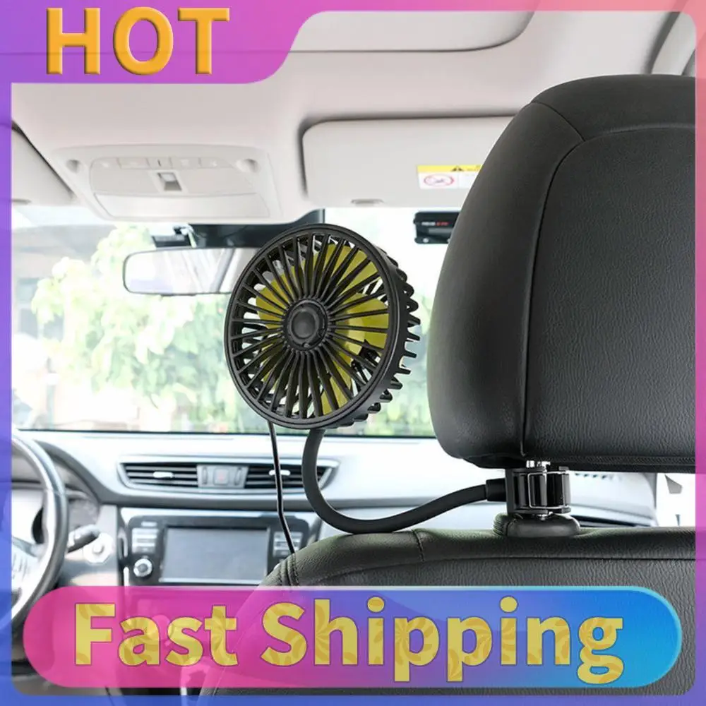 Auto Headrest Ventilation Fan USB 5V Car Powerful Fan 360 Rotation Electric Seat Back Cooler 3 Speed Adjustable for Hot Weather
Auto Headrest Ventilation Fan USB 5V Car Powerful Fan 360 Rotation Electric Seat Back Cooler 3 Speed Adjustable for Hot Weather