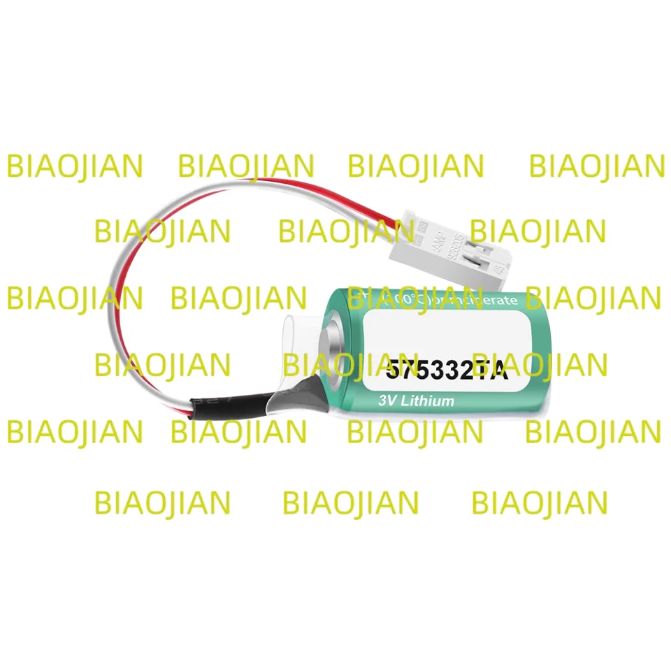 10PCS New 3V 575332TA 6FC5247-0AA18-0AA0 830D 840D 810D Lithium PLC Battery with AMP Plug Back-Up Batteries
10PCS New 3V 575332TA 6FC5247-0AA18-0AA0 830D 840D 810D Lithium PLC Battery with AMP Plug Back-Up Batteries