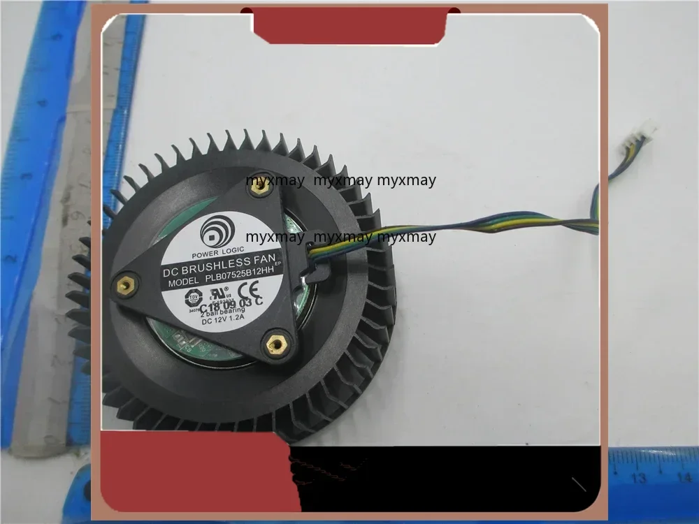 75MMM New graphics card fan FD7525H12D DC12V 1.20AMP 4PIN for ASUS TURBO RTX 2060 2070 2080 2060S 2070S 2080TI 
75MMM New graphics card fan FD7525H12D DC12V 1.20AMP 4PIN for ASUS TURBO RTX 2060 2070 2080 2060S 2070S 2080TI