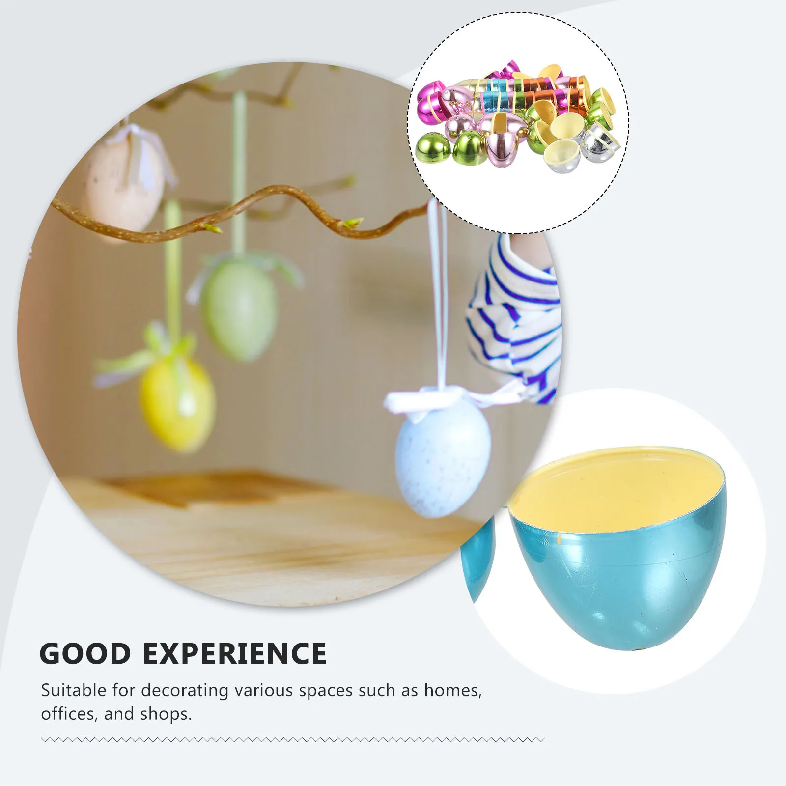 30Pcs Easter Eggs Fillable Plastic Refillable Egg Party Favors Supplies Decor Candy Gift Boxes Openable Colorful Shapes for Home
30Pcs Easter Eggs Fillable Plastic Refillable Egg Party Favors Supplies Decor Candy Gift Boxes Openable Colorful Shapes for Home