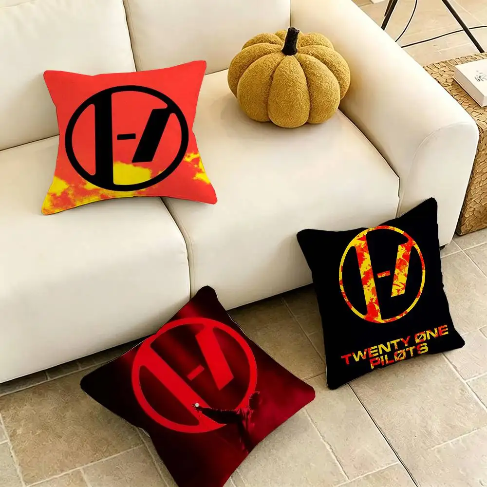 T-Twenty One Pilots BAND Pillow Case Square Double-Sided Sofa Cushion Cover Bedroom Bedside Pillow Gift
T-Twenty One Pilots BAND Pillow Case Square Double-Sided Sofa Cushion Cover Bedroom Bedside Pillow Gift