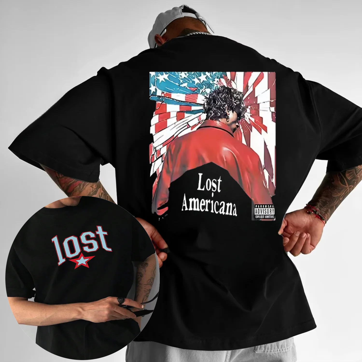 Rapper Mgk Lost Tour 2025 Summer Logo Graphic 100% Pure Cotton Printed T-shirt Men's Vintage Oversized Hip Hop Gothic Clothing
Rapper Mgk Lost Tour 2025 Summer Logo Graphic 100% Pure Cotton Printed T-shirt Men's Vintage Oversized Hip Hop Gothic Clothing