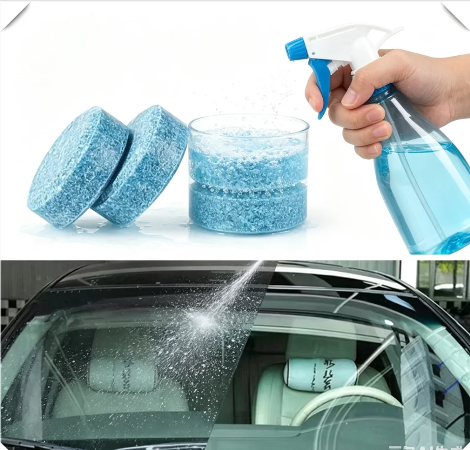 Car Windshield Glass Solid Cleaner Windscreen Wiper Effervescent Tablets Toilet Cleaning Solid Effervescent Wiper Tablet for Car
Car Windshield Glass Solid Cleaner Windscreen Wiper Effervescent Tablets Toilet Cleaning Solid Effervescent Wiper Tablet for Car