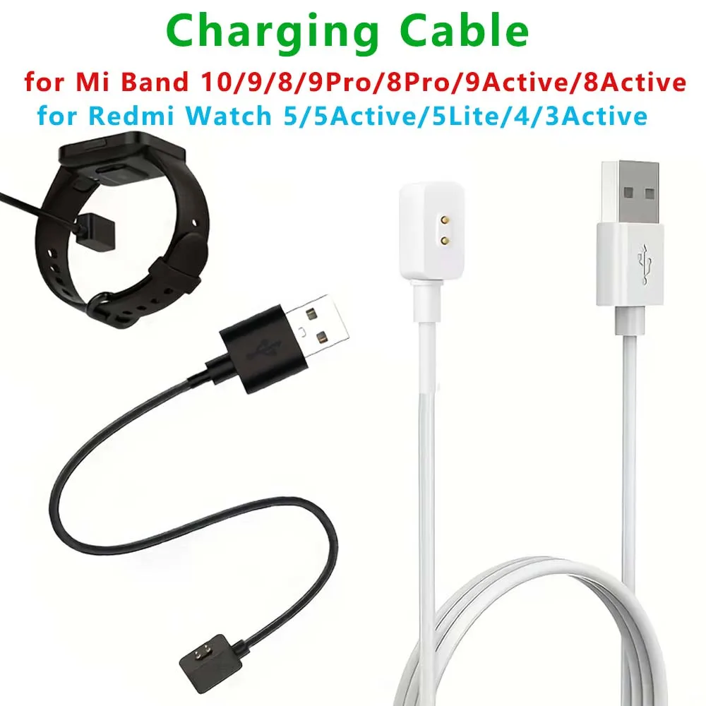Charging Cable For Redmi Watch 5/5Acitve/5Ligte/3Active/Watch 4/Band 2 Dock Data Line Power Cord Fast Charger Power USB Adapter
Charging Cable For Redmi Watch 5/5Acitve/5Ligte/3Active/Watch 4/Band 2 Dock Data Line Power Cord Fast Charger Power USB Adapter
