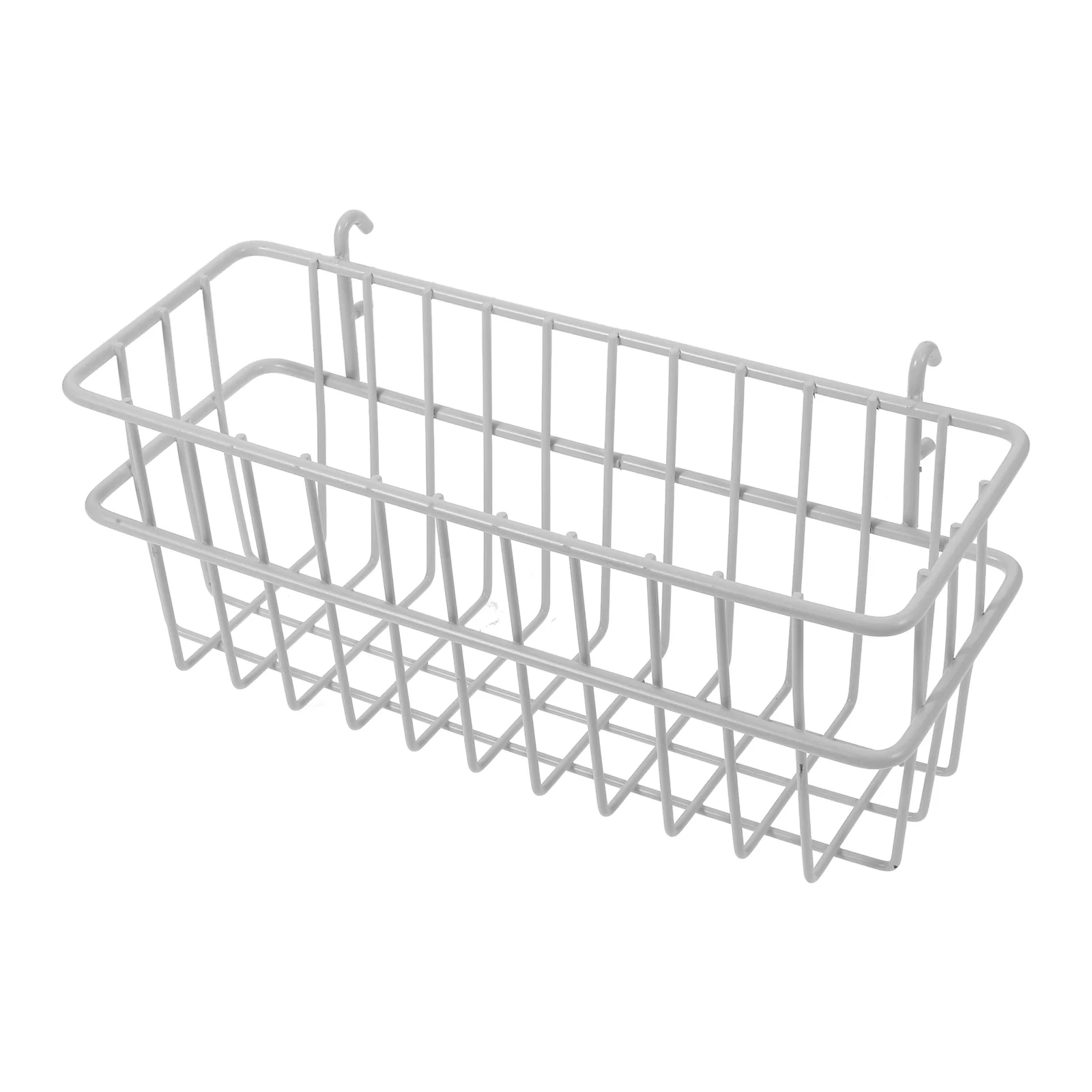Wall Storage Baskets Small White Pegboard Wire Basket for Kitchen Workshop Classic Shelf Organizer Home Storage Utility
Wall Storage Baskets Small White Pegboard Wire Basket for Kitchen Workshop Classic Shelf Organizer Home Storage Utility