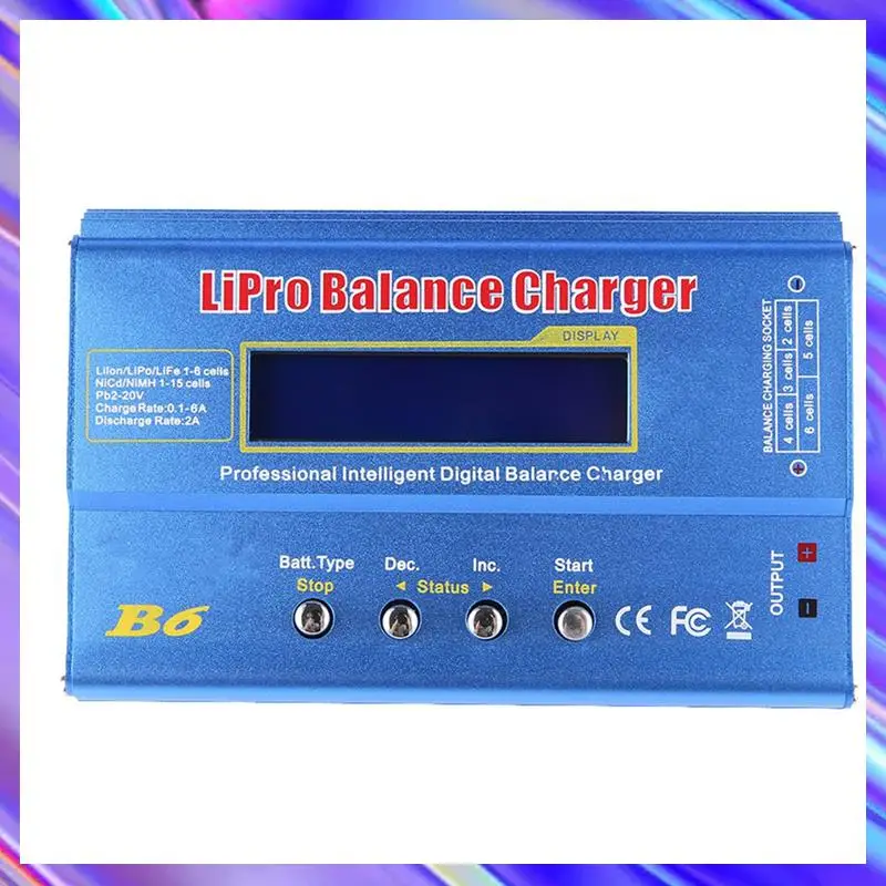 2X For IMAX B6 80W Lipo Battery Charger+T Plug Lipo Nimh Li- Ni-Cd Digital Lipro Balance Charger
2X For IMAX B6 80W Lipo Battery Charger+T Plug Lipo Nimh Li- Ni-Cd Digital Lipro Balance Charger