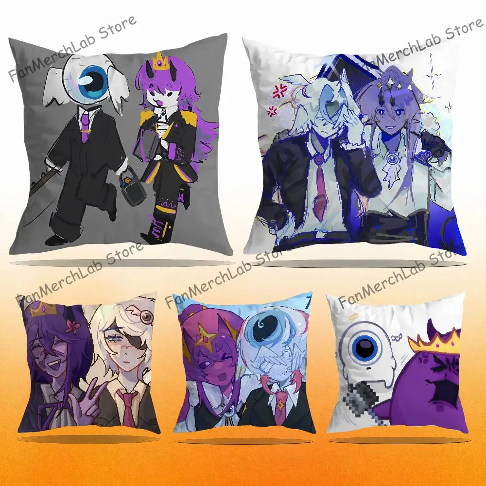 W-Wemmbu Eggchan T-Tax Duo Printed Pillow Cover Cushion Case Simple Sofa Pillow Case No Pillow Core
W-Wemmbu Eggchan T-Tax Duo Printed Pillow Cover Cushion Case Simple Sofa Pillow Case No Pillow Core