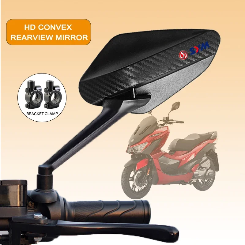 Carbon Fiber Rearview Mirror Adjustable Motorcycle Convex Mirrors 8mm For SYM JOYMAX Z 125/250/300 MAXSYM 400i 600i CRUiSYM 300
Carbon Fiber Rearview Mirror Adjustable Motorcycle Convex Mirrors 8mm For SYM JOYMAX Z 125/250/300 MAXSYM 400i 600i CRUiSYM 300