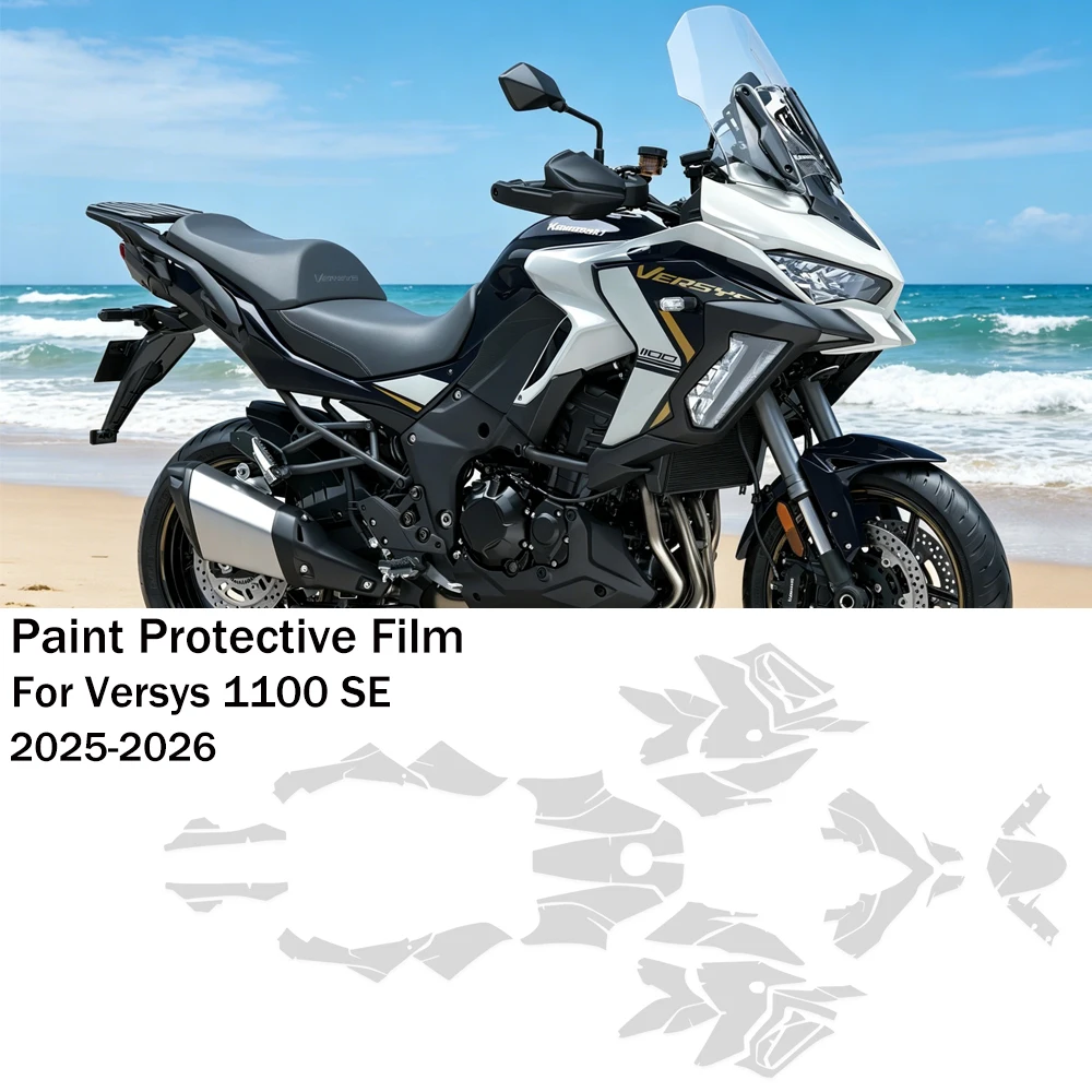 For Kawasaki Versys 1100 SE Versys1100SE 2025 PPF TPU Paint Protective Film Scratch-resistant GLOSSY Transparent Protection Film
For Kawasaki Versys 1100 SE Versys1100SE 2025 PPF TPU Paint Protective Film Scratch-resistant GLOSSY Transparent Protection Film