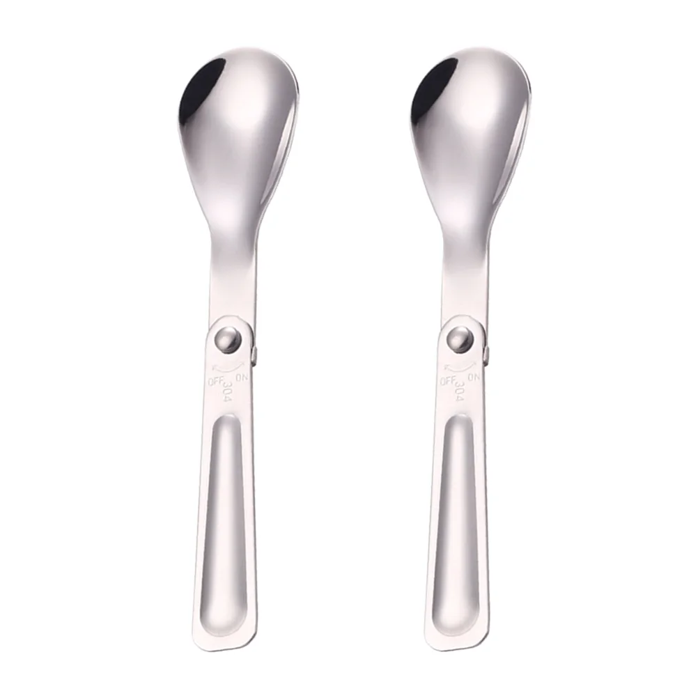 2PCS Foldable Stainless Steel Wear Stainless Steel Foldable Spoon Resistant Travel Cutlery Camping Hiking Picnic Outdoor
2PCS Foldable Stainless Steel Wear Stainless Steel Foldable Spoon Resistant Travel Cutlery Camping Hiking Picnic Outdoor