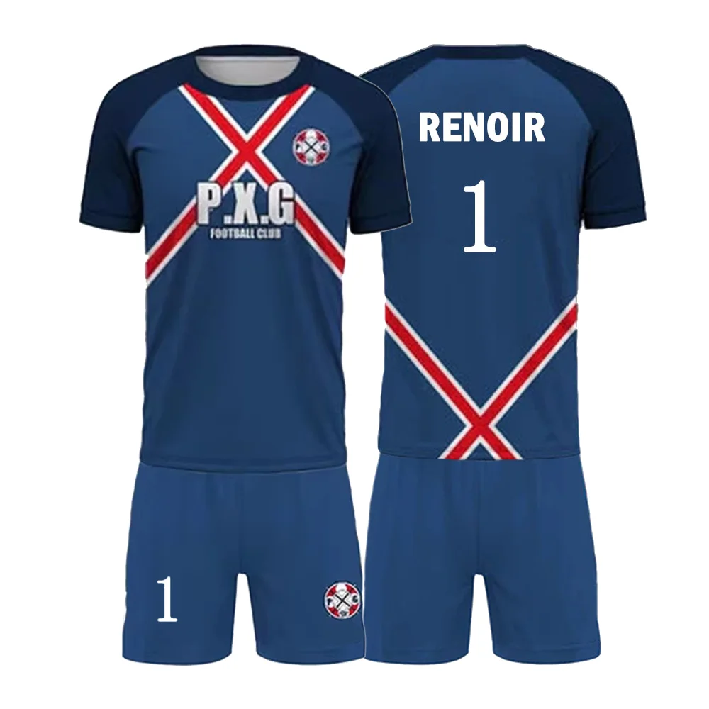 Anime Blue Lock P.X.G Jersey Sets 3D Print Letter Graphic Men's Two Piece Tracksuit Summer Daily Outdoor Sport Short Sleeve Suit
Anime Blue Lock P.X.G Jersey Sets 3D Print Letter Graphic Men's Two Piece Tracksuit Summer Daily Outdoor Sport Short Sleeve Suit