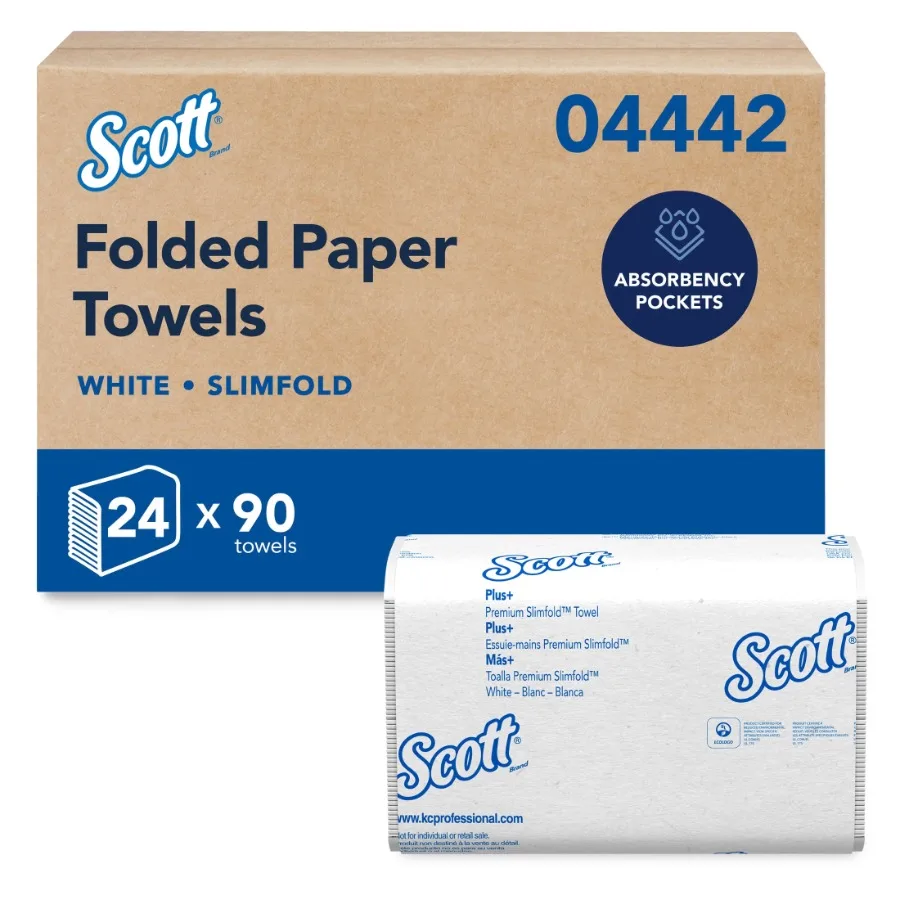 Professional Pro Slimfold Folded Paper Towels Bulk 04442 Absorbency Pockets White for Compatible Kimberly-Clark Professional Di
Professional Pro Slimfold Folded Paper Towels Bulk 04442 Absorbency Pockets White for Compatible Kimberly-Clark Professional Di
