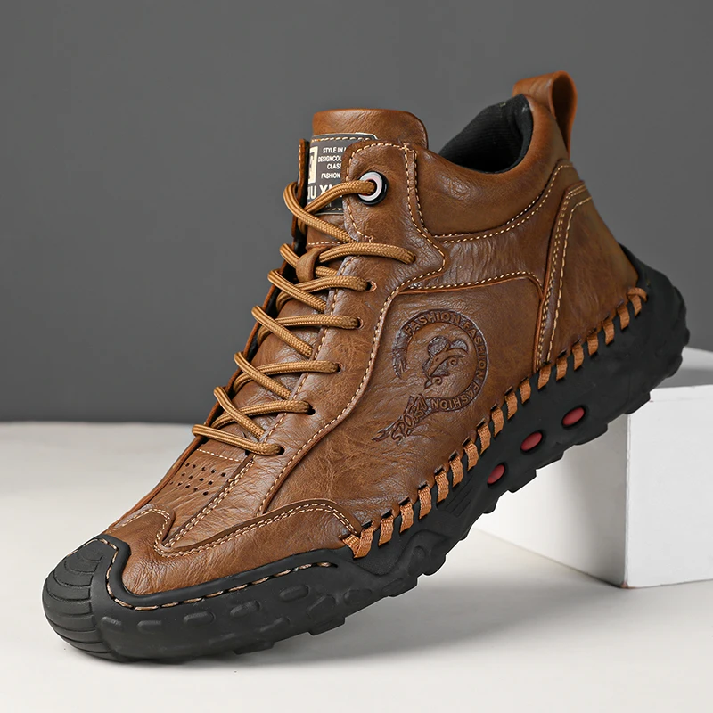 Men's Shoes Outdoor Casual Shoes Non-slip Sneakers Mens Comfortable Hiking Boots Men High Quality Light Handmade Shoes
Men's Shoes Outdoor Casual Shoes Non-slip Sneakers Mens Comfortable Hiking Boots Men High Quality Light Handmade Shoes