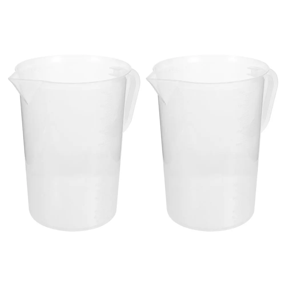 2 Pcs Thickened Metering Cup Milliliter Measuring for Liquid Cups Beaker Plastic Graduated Scale Beakers
2 Pcs Thickened Metering Cup Milliliter Measuring for Liquid Cups Beaker Plastic Graduated Scale Beakers