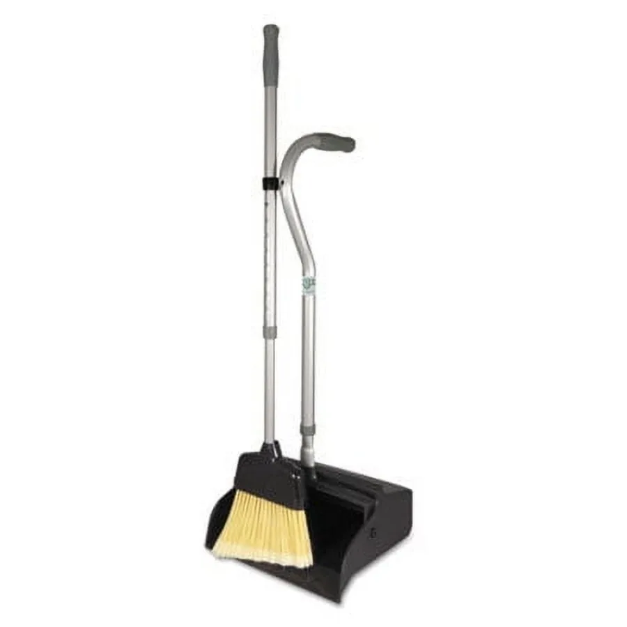 Telescopic Ergo Metal Dust Pan With Broom 45" x 12" Gray Silver
Telescopic Ergo Metal Dust Pan With Broom 45" x 12" Gray Silver